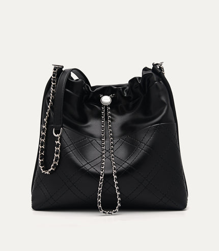Cala Quilted Drawstring Tote