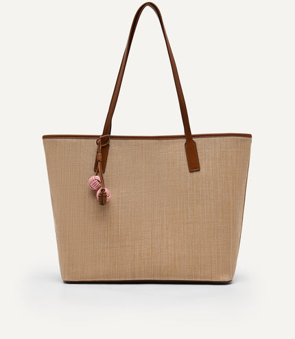 Large Setsu Raffia Tote