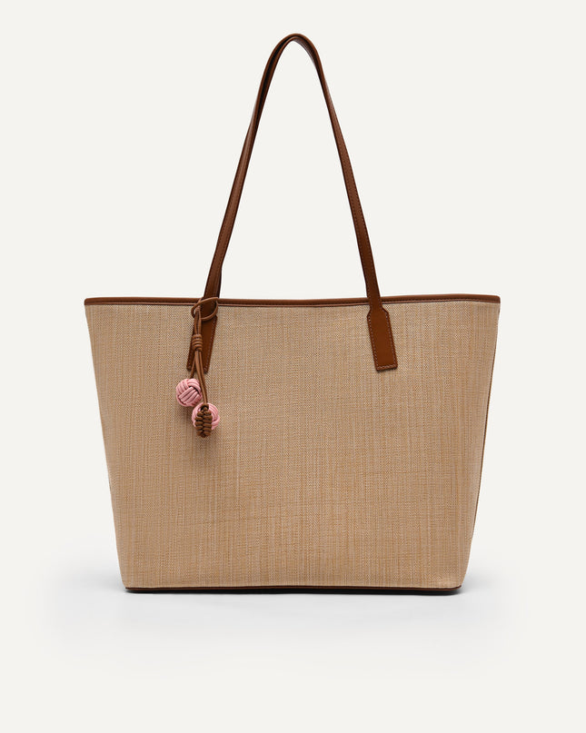 Large Setsu Raffia Tote