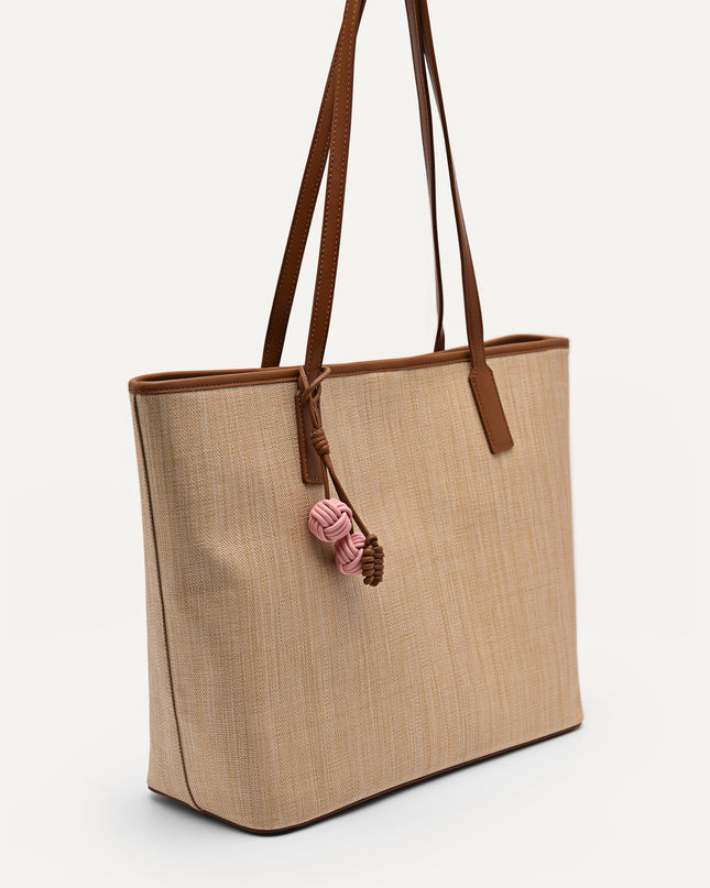 Large Setsu Raffia Tote
