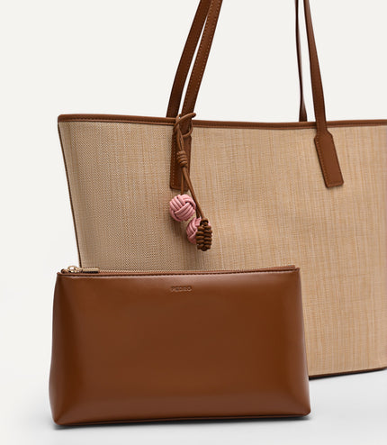 Large Setsu Raffia Tote