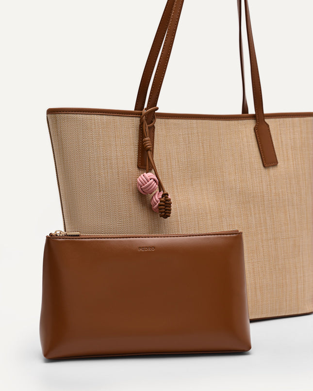 Large Setsu Raffia Tote