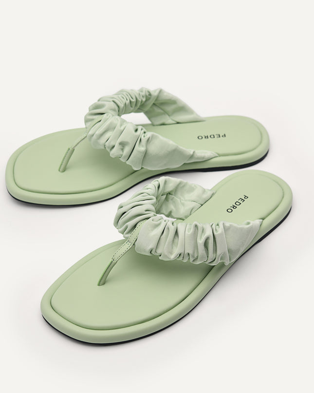 Crepe Sandals - Light Green