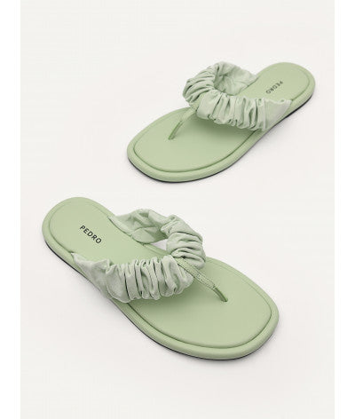 Crepe Sandals - Light Green