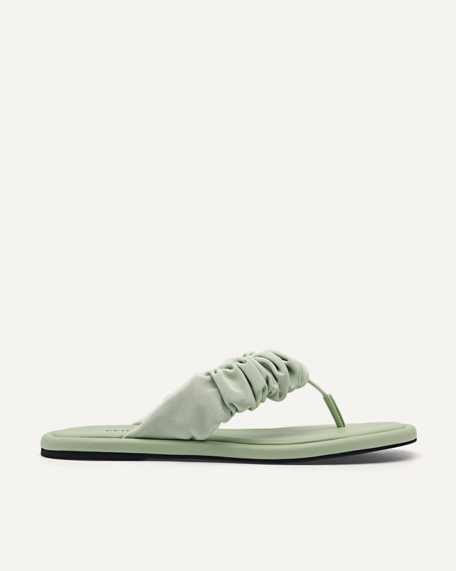 Crepe Sandals - Light Green