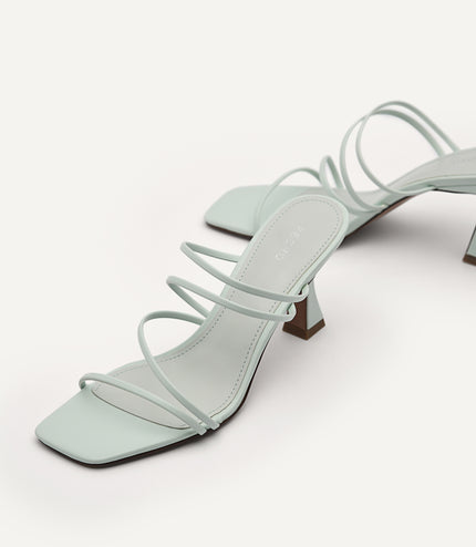 Strappy Heeled Sandals