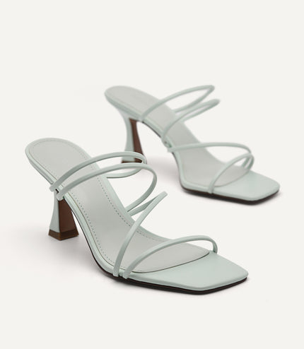 Strappy Heeled Sandals