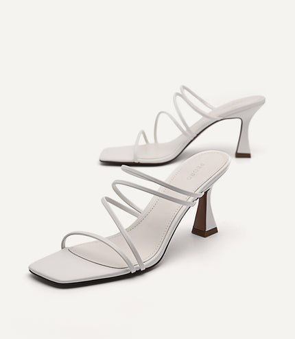 Strappy Heeled Sandals