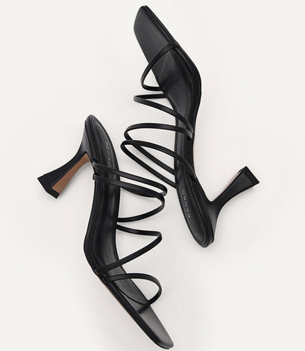 Strappy Heeled Sandals