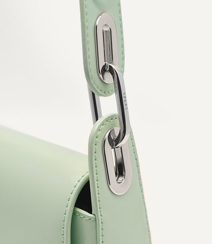 Rift Leather Shoulder Bag