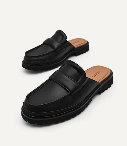 Slip-on Loafers with Chunky Outsole