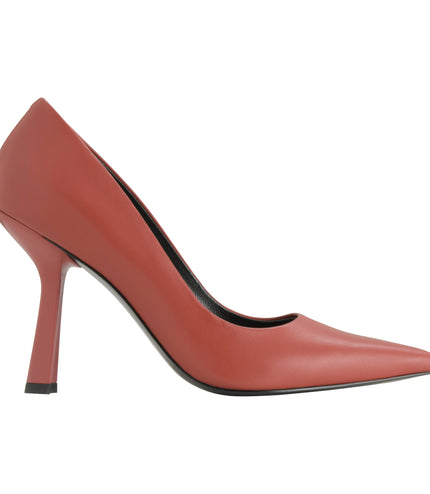 Leather Pointed Pumps