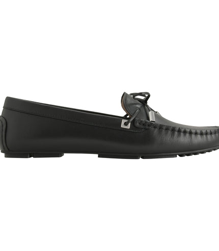 Leather Bow Moccasins