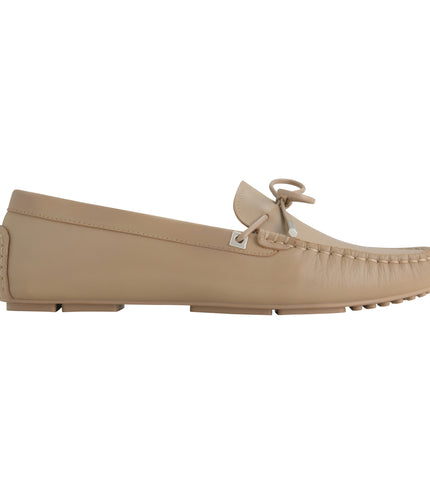 Leather Bow Moccasins