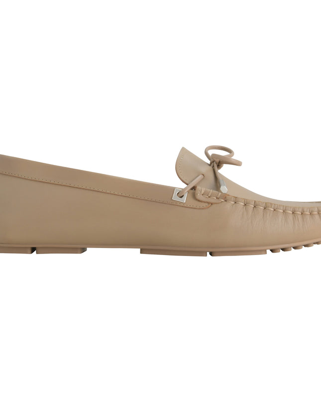 Leather Bow Moccasins