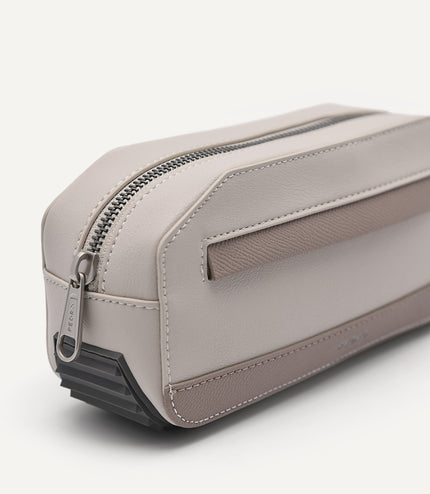 Synthetic Leather Baguette Sling Bag