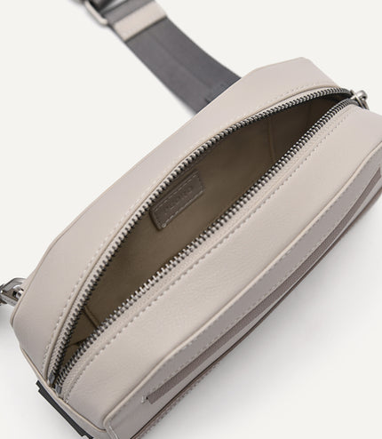 Synthetic Leather Baguette Sling Bag