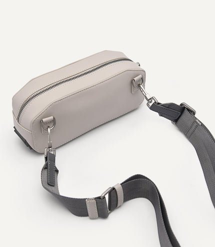 Synthetic Leather Baguette Sling Bag