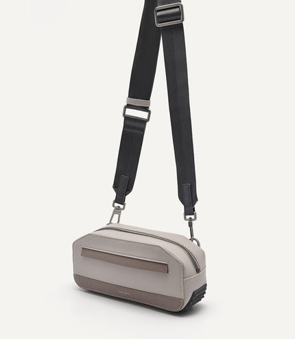 Synthetic Leather Baguette Sling Bag