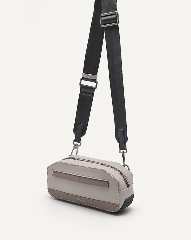 Synthetic Leather Baguette Sling Bag