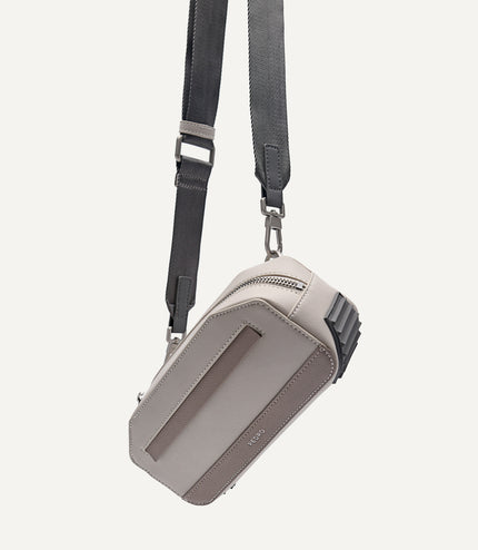 Synthetic Leather Baguette Sling Bag