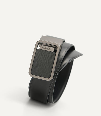 Leather Reversible Tang Belt