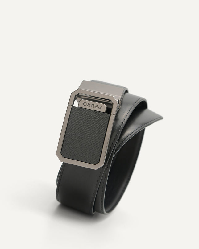 Leather Reversible Tang Belt