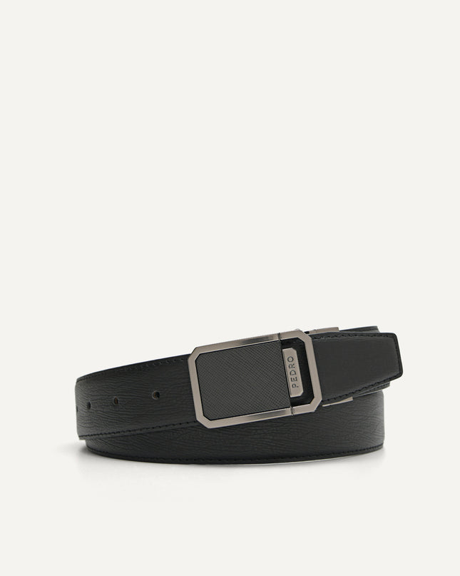 Leather Reversible Tang Belt