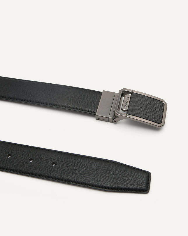 Leather Reversible Tang Belt