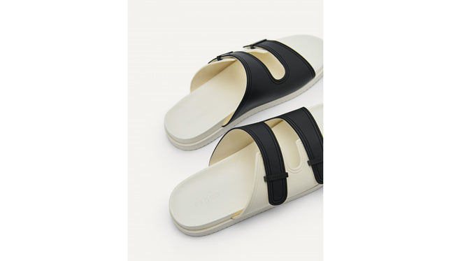 Rubber Double-strap Walking Sandals