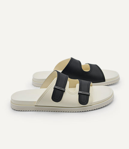 Rubber Double-strap Walking Sandals