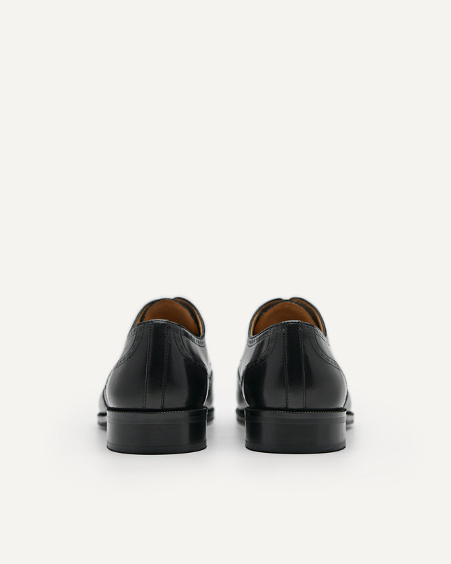 Leather Brougue Derby Shoes