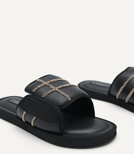 Microfiber Slide Sandals