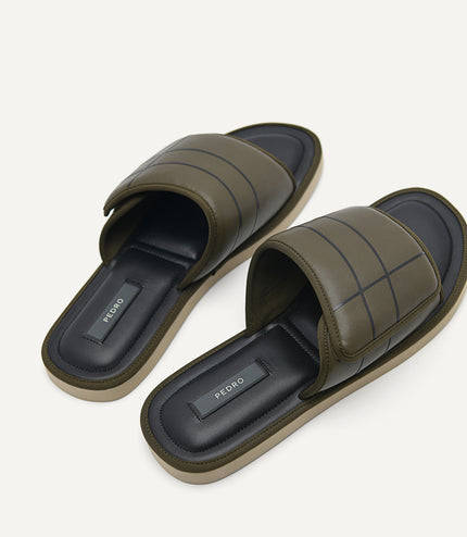 Microfiber Slide Sandals