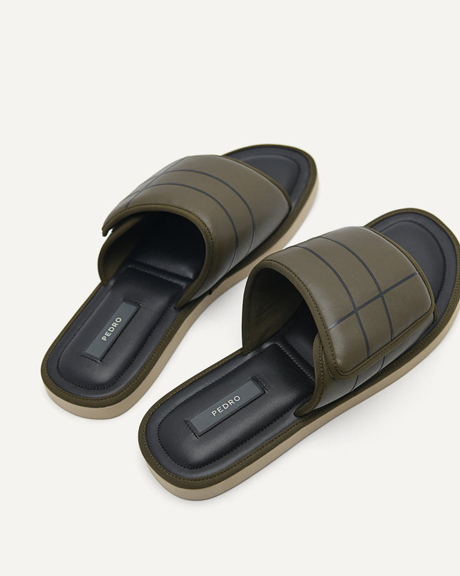 Microfiber Slide Sandals