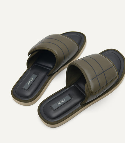 Microfiber Slide Sandals