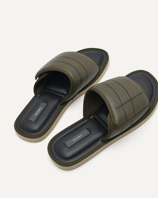 Microfiber Slide Sandals