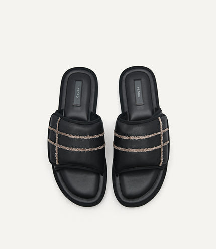 Microfiber Slide Sandals