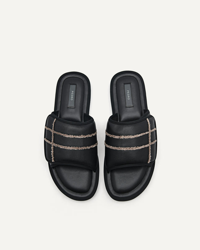 Microfiber Slide Sandals
