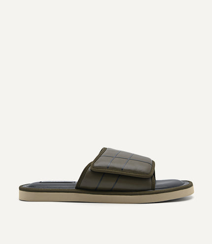 Microfiber Slide Sandals