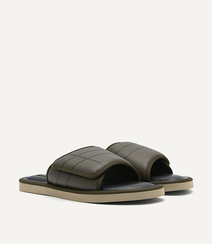 Microfiber Slide Sandals