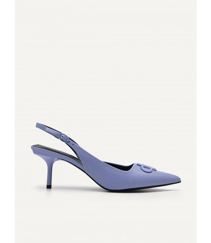 PEDRO Icon Leather Pointed Slingback Pumps