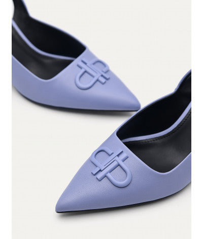PEDRO Icon Leather Pointed Slingback Pumps