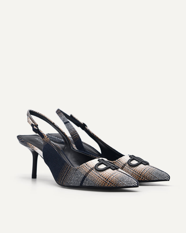 PEDRO Icon Leather Pointed Slingback Pumps