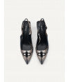 PEDRO Icon Leather Pointed Slingback Pumps