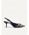 PEDRO Icon Leather Pointed Slingback Pumps