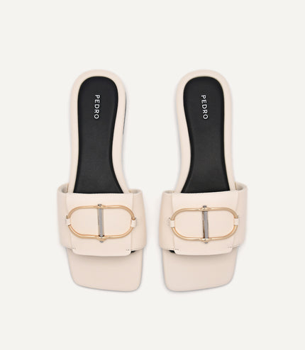 Jean Square Toe Sandals