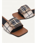 Jean Square Toe Sandals