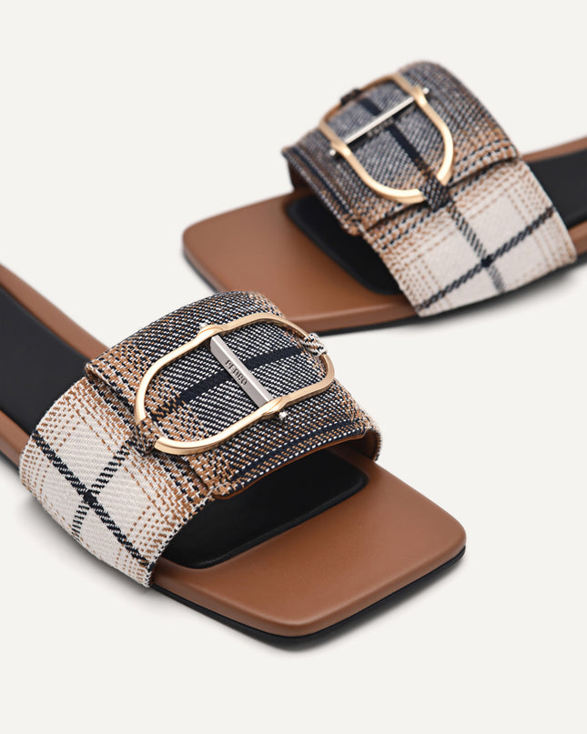 Jean Square Toe Sandals