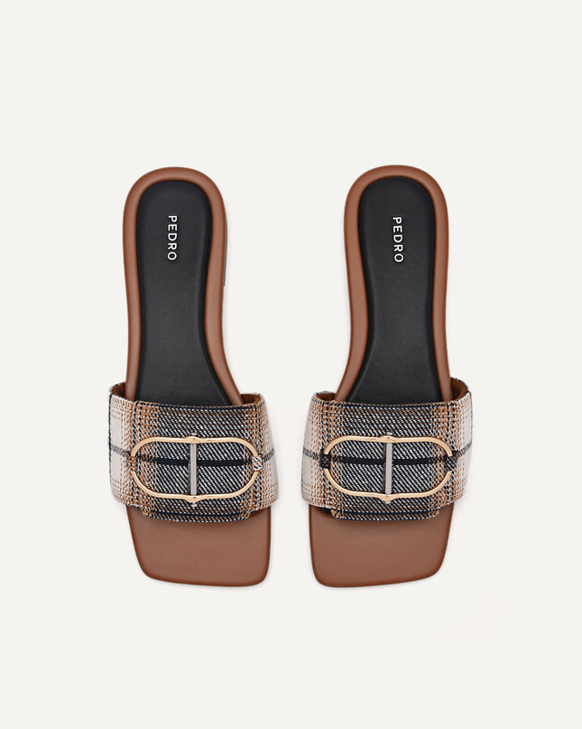 Jean Square Toe Sandals